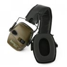 Earmuff Outdoor Noise Reduction Electronic Headphones Without Battery black