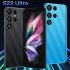 5.0 inch S22Ultra Smartphone Face Recognition MTK6572 Dual-core 512M RAM 4GB ROM Android Black